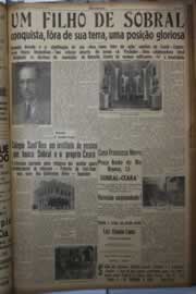 Página do jornal Correio do Ceará de março de 1942