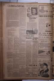 Página do jornal Correio do Ceará de abril de 1942