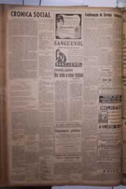 Página do jornal Correio do Ceará de abril de 1942