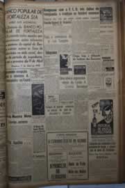 Página do jornal Correio do Ceará de abril de 1942
