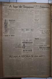Página do jornal Correio do Ceará de abril de 1942