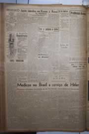 Página do jornal Correio do Ceará de abril de 1942