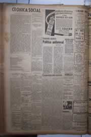 Página do jornal Correio do Ceará de abril de 1942
