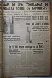 Página do jornal Correio do Ceará de abril de 1942
