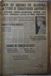 Página do jornal Correio do Ceará de abril de 1942