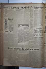 Página do jornal Correio do Ceará de abril de 1942