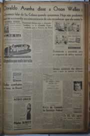 Página do jornal Correio do Ceará de abril de 1942