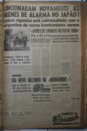 Página do jornal Correio do Ceará de abril de 1942