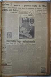 Página do jornal Correio do Ceará de abril de 1942