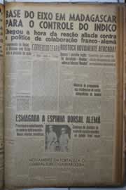 Página do jornal Correio do Ceará de abril de 1942