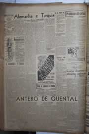 Página do jornal Correio do Ceará de abril de 1942