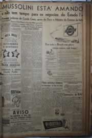 Página do jornal Correio do Ceará de abril de 1942
