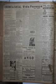 Página do jornal Correio do Ceará de abril de 1942