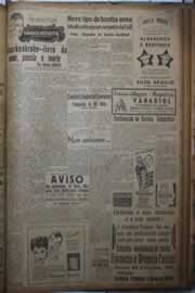 Página do jornal Correio do Ceará de maio de 1942