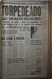 Página do jornal Correio do Ceará de maio de 1942