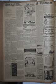 Página do jornal Correio do Ceará de maio de 1942