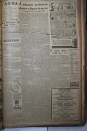 Página do jornal Correio do Ceará de maio de 1942