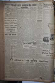 Página do jornal Correio do Ceará de maio de 1942