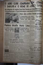 Página do jornal Correio do Ceará de maio de 1942