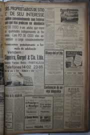 Página do jornal Correio do Ceará de junho de 1942