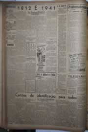 Página do jornal Correio do Ceará de junho de 1942