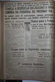 Página do jornal Correio do Ceará de junho de 1942