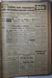 Página do jornal Correio do Ceará de junho de 1942