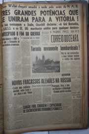 Página do jornal Correio do Ceará de junho de 1942