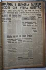 Página do jornal Correio do Ceará de junho de 1942