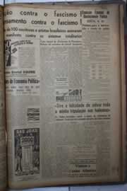 Página do jornal Correio do Ceará de junho de 1942