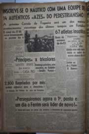 Página do jornal Correio do Ceará de junho de 1942