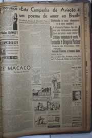Página do jornal Correio do Ceará de junho de 1942