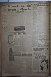 Página do jornal Correio do Ceará de junho de 1942