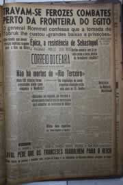 Página do jornal Correio do Ceará de junho de 1942