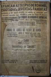 Página do jornal Correio do Ceará de julho de 1942