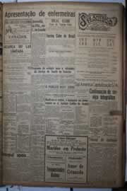 Página do jornal Correio do Ceará de julho de 1942