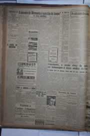 Página do jornal Correio do Ceará de julho de 1942