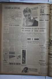 Página do jornal Correio do Ceará de julho de 1942