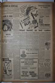 Página do jornal Correio do Ceará de julho de 1942