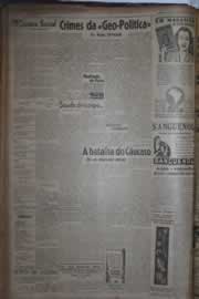 Página do jornal Correio do Ceará de agosto de 1942