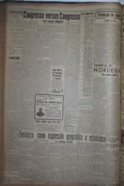 Página do jornal Correio do Ceará de agosto de 1942