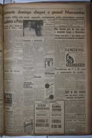 Página do jornal Correio do Ceará de agosto de 1942