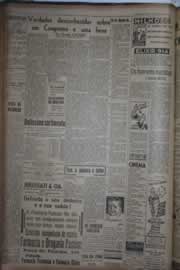 Página do jornal Correio do Ceará de agosto de 1942