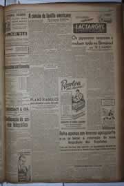 Página do jornal Correio do Ceará de agosto de 1942