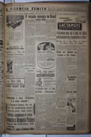 Página do jornal Correio do Ceará de agosto de 1942