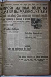 Página do jornal Correio do Ceará de agosto de 1942