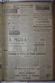 Página do jornal Correio do Ceará de agosto de 1942