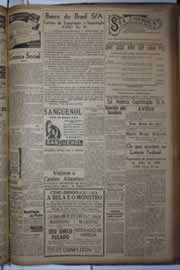 Página do jornal Correio do Ceará de setembro de 1942