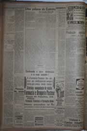 Página do jornal Correio do Ceará de setembro de 1942