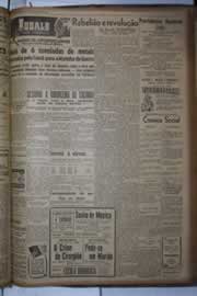 Página do jornal Correio do Ceará de setembro de 1942